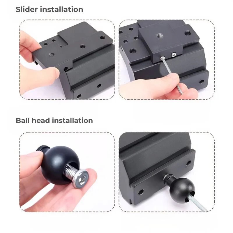 A-Pillar Spotlight Extension Bracket for Denza B5 - Image 8