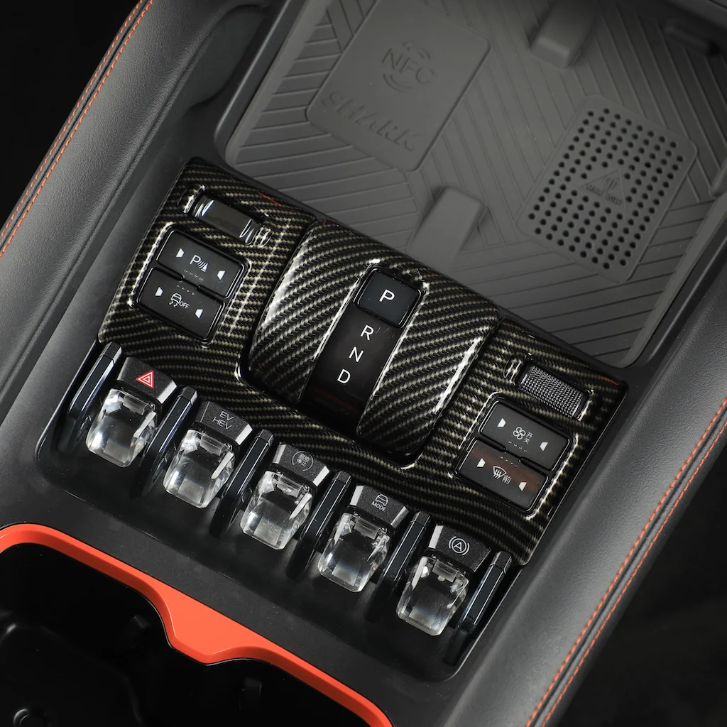 ABS Centre Console Wrap Cover for BYD Shark 6 - Image 3