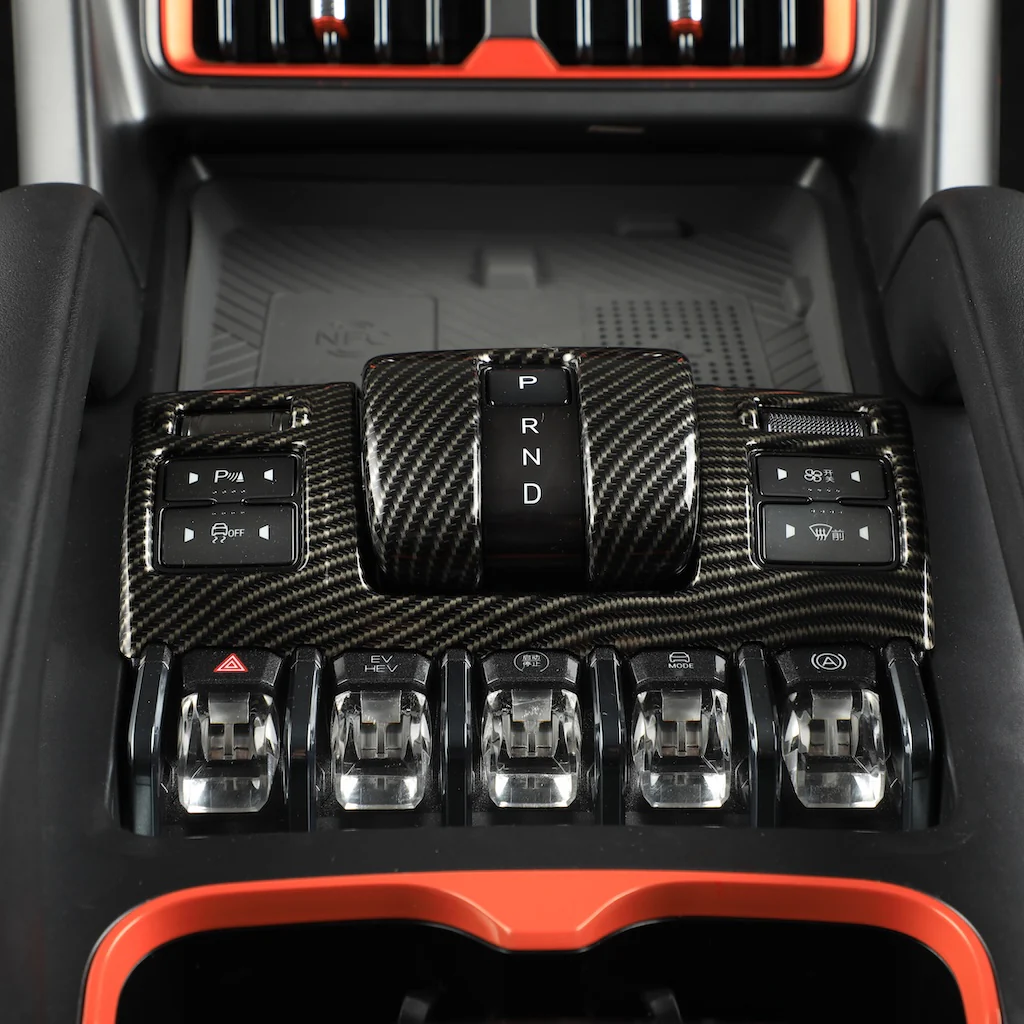 ABS Centre Console Wrap Cover for BYD Shark 6 - Image 5