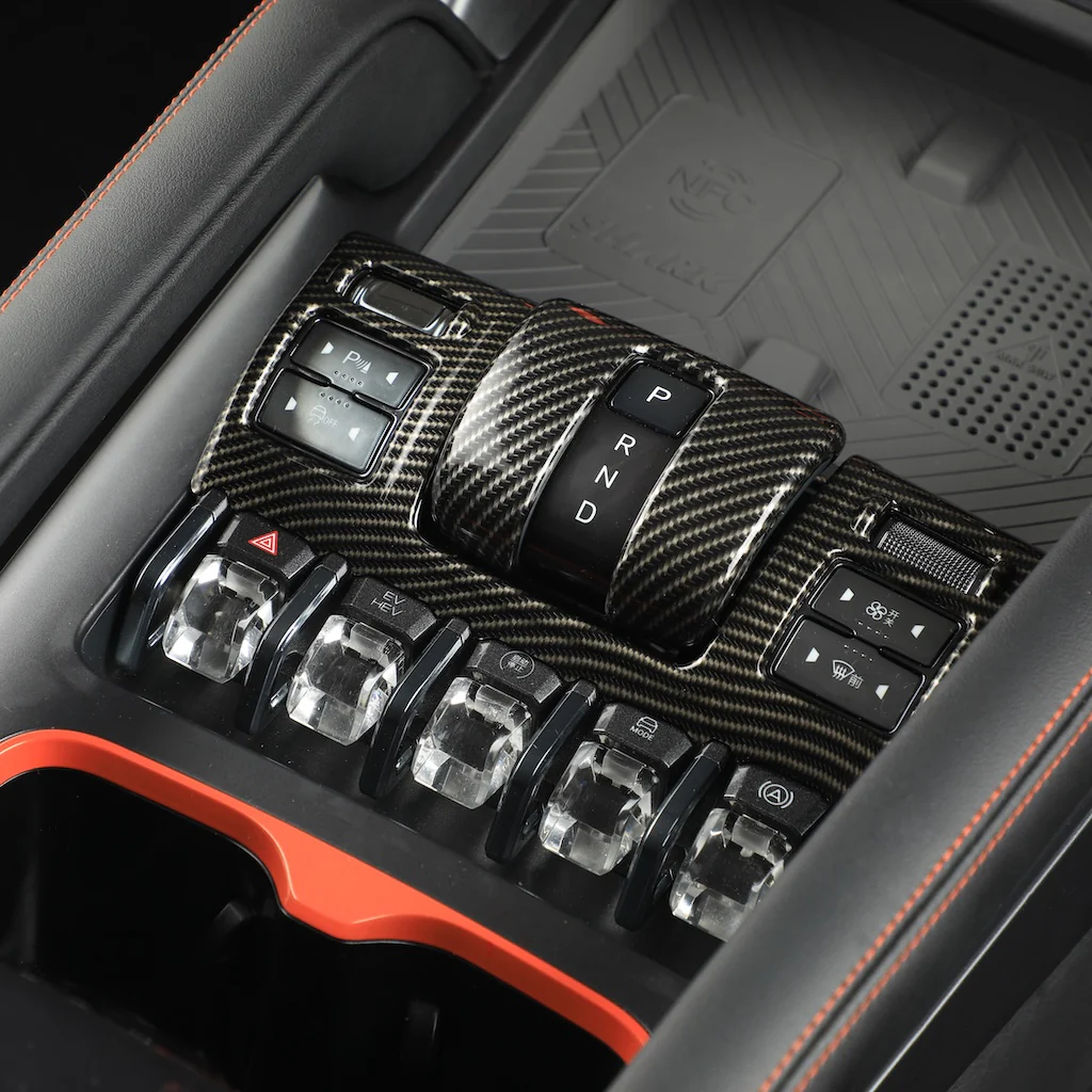 ABS Centre Console Wrap Cover for BYD Shark 6 - Image 7