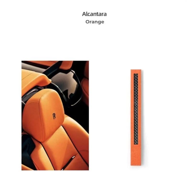 Alcantara Steering Wheel Center Stripe Marker Sticker - Image 5