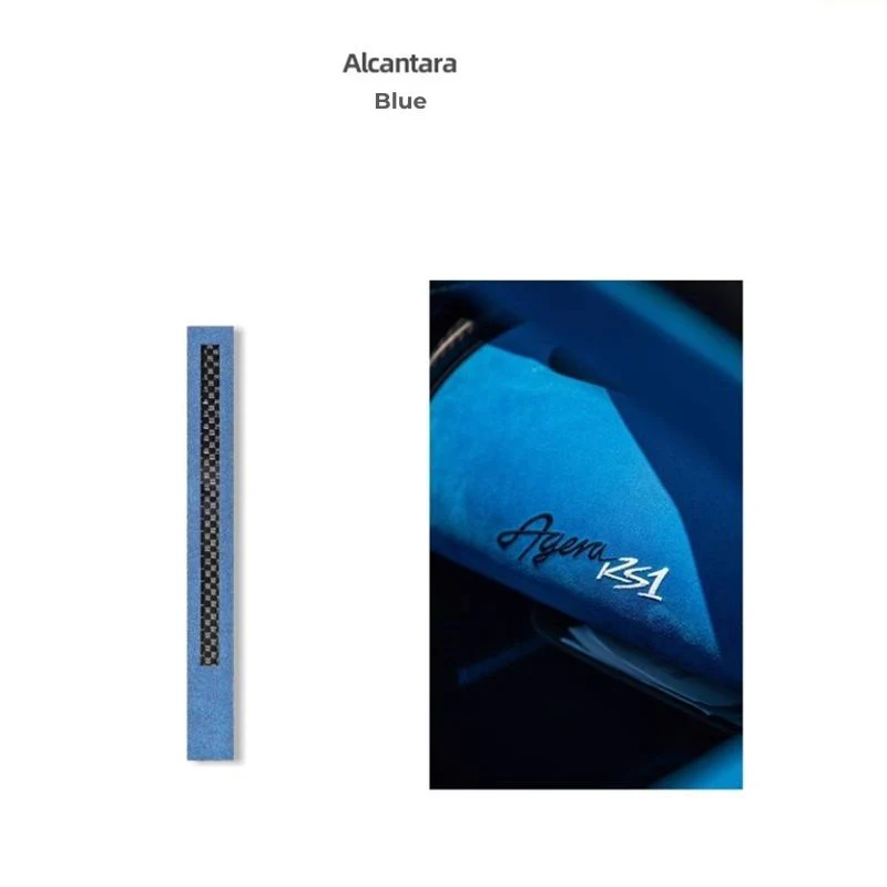 Alcantara Steering Wheel Center Stripe Marker Sticker - Image 7