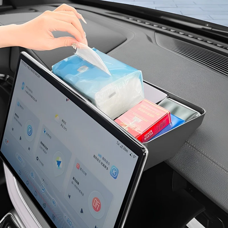 Behind the Screen Storage Box for BYD Tang - Image 4