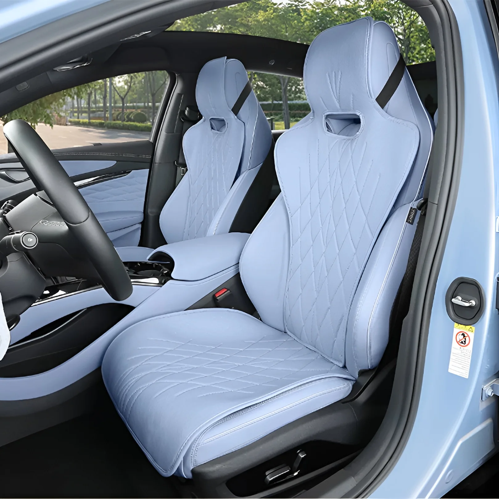 Best Vegan Leather Seat Cushion for BYD Seal - Image 2