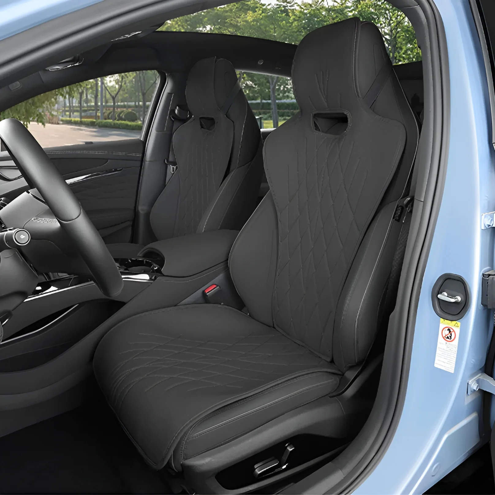 Best Vegan Leather Seat Cushion for BYD Seal - Image 5