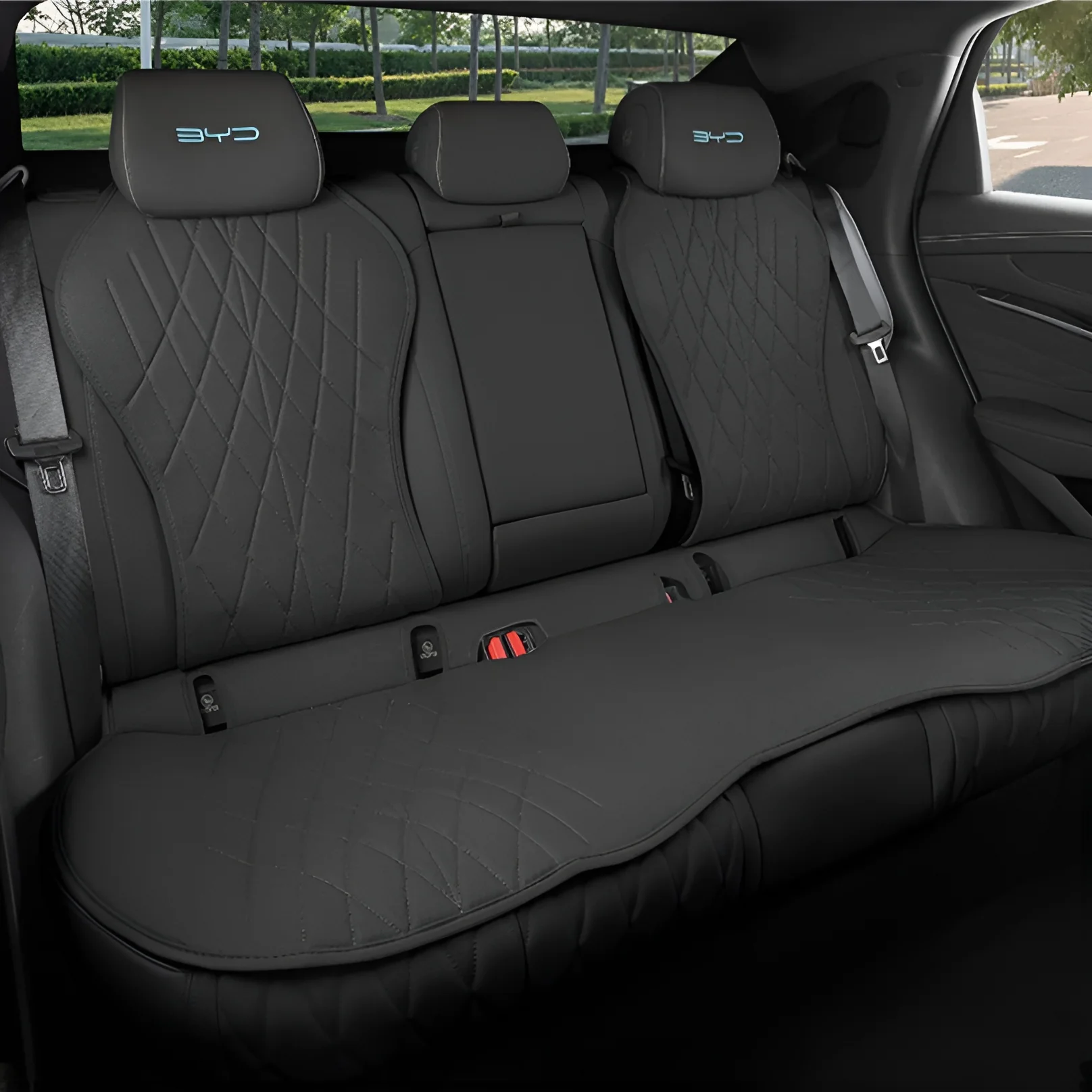 Best Vegan Leather Seat Cushion for BYD Seal - Image 6