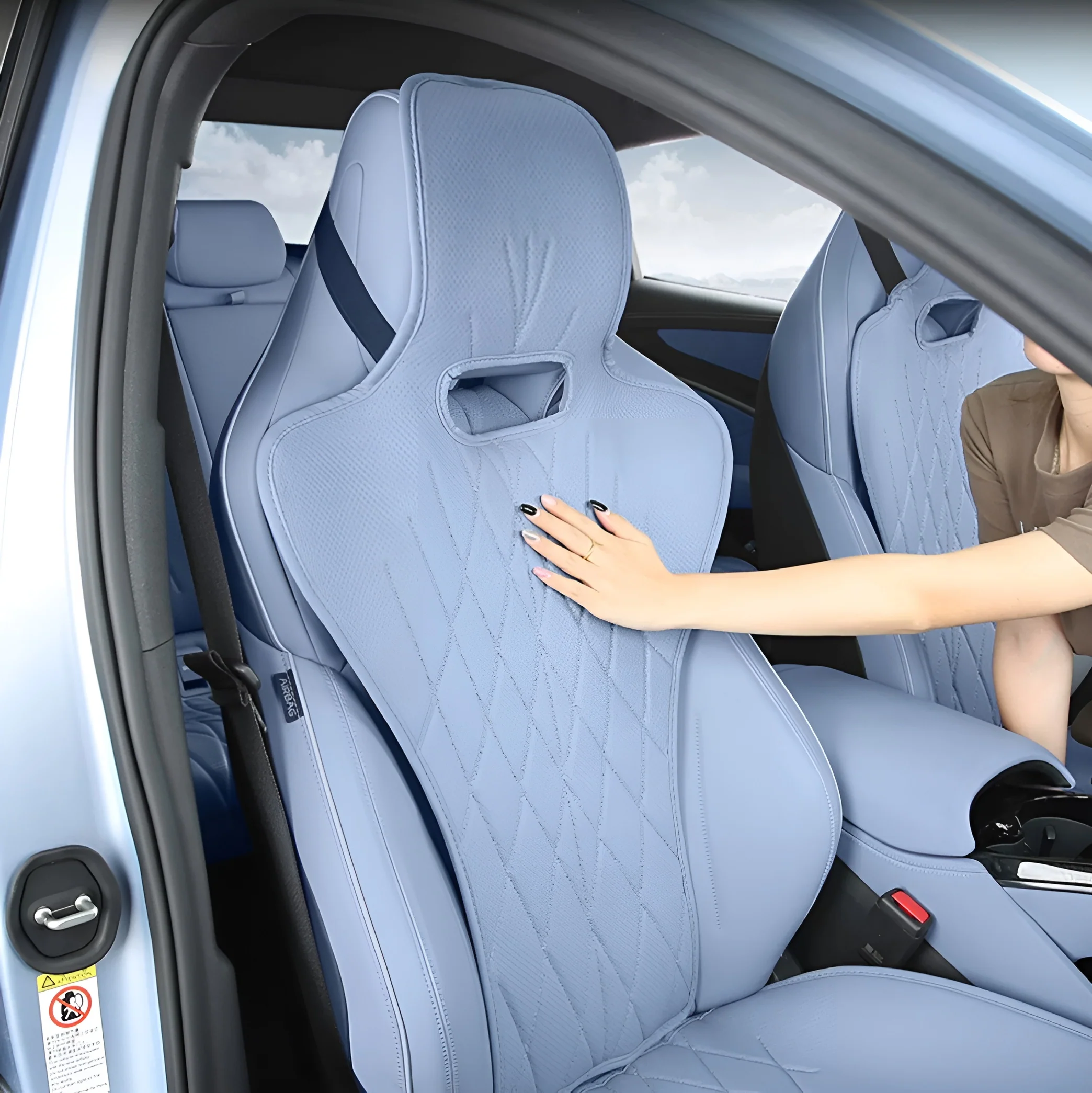 Best Vegan Leather Seat Cushion for BYD Seal - Image 8