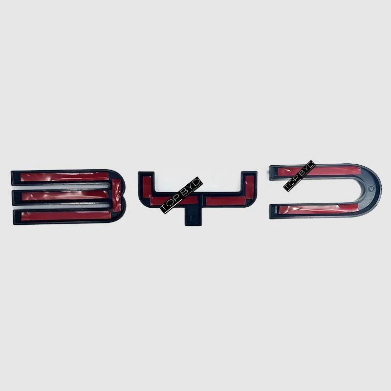 Front Bumper Black Emblem LOGO for BYD - Image 10