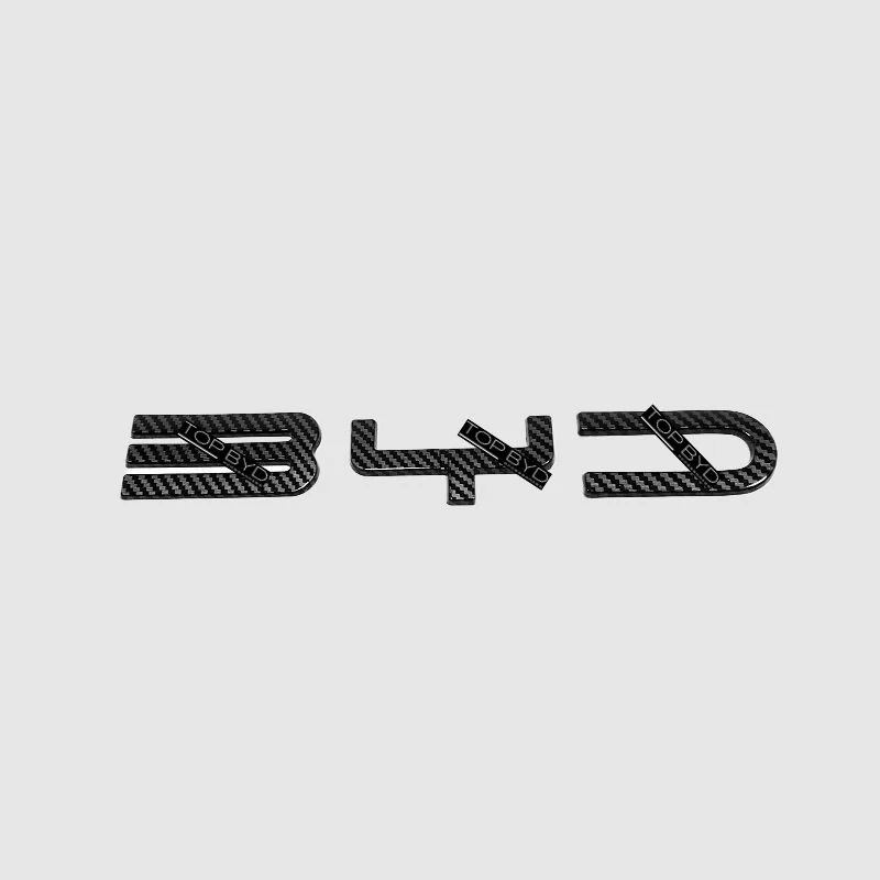 Front Bumper Black Emblem LOGO for BYD - Image 7