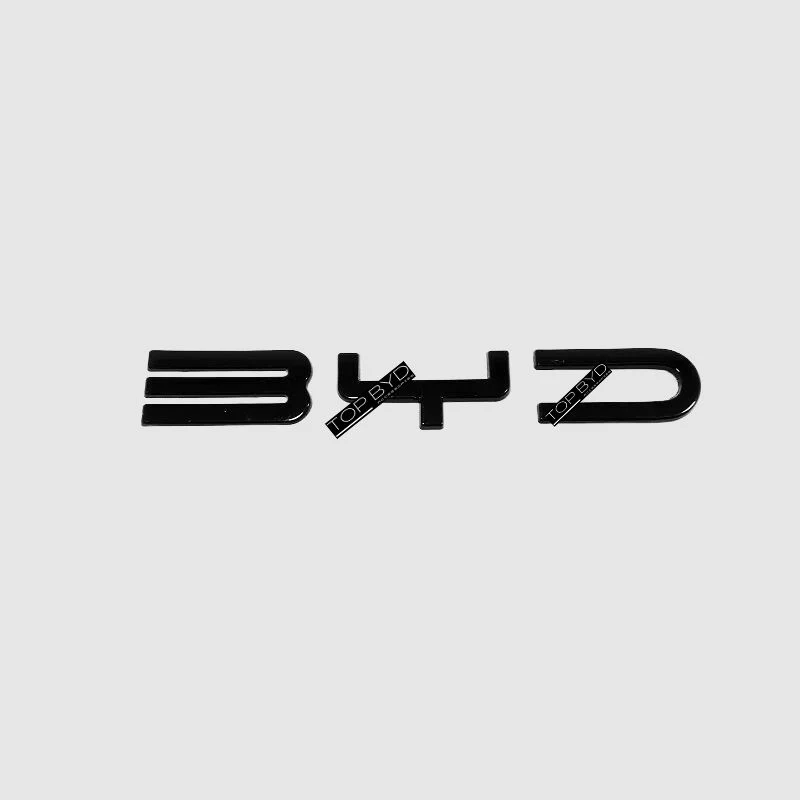 Front Bumper Black Emblem LOGO for BYD - Image 8