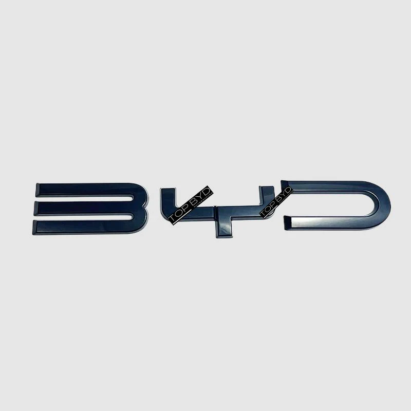 Front Bumper Black Emblem LOGO for BYD - Image 9