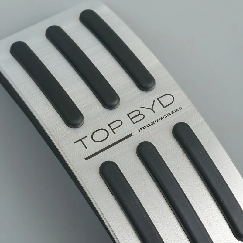 Brushed Aluminum Anti-Slip Pedal for BYD - Image 6