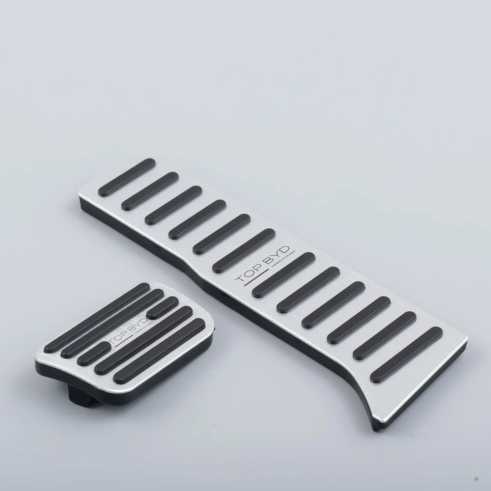 Brushed Aluminum Performance Pedals for BYD M9 - Image 3