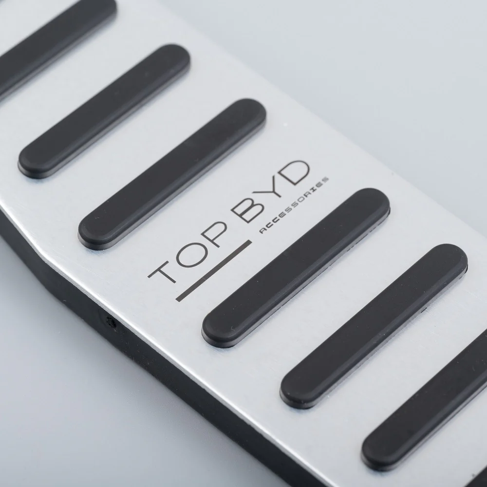 Brushed Aluminum Performance Pedals for BYD M9 - Image 5