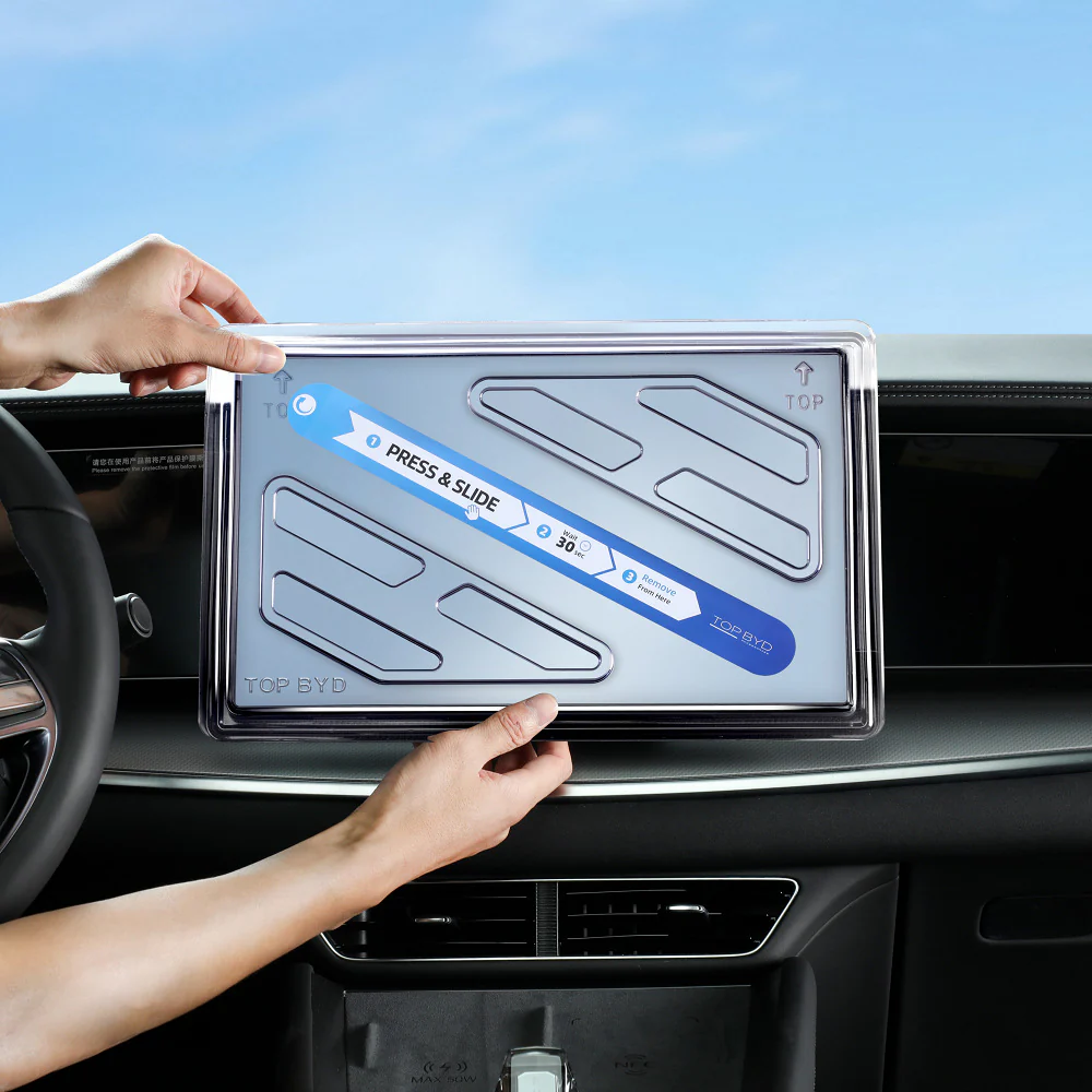 BYD Tempered Glass Screen Protection with Installation Tool - Image 2