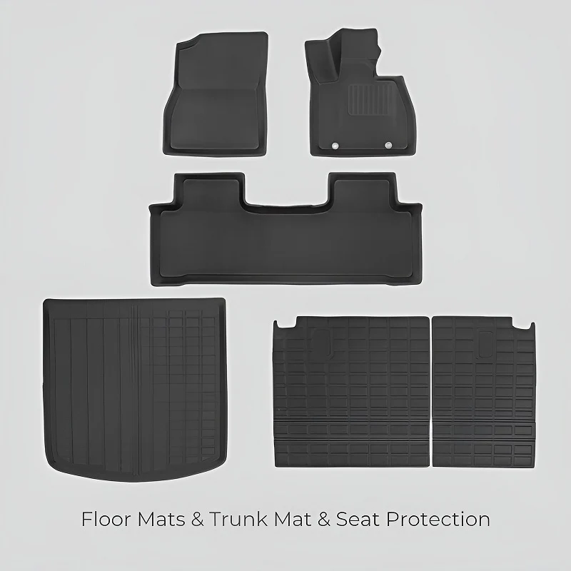 XPE Floor Mats & Trunk Mat for BYD Sealion 7 - Image 8