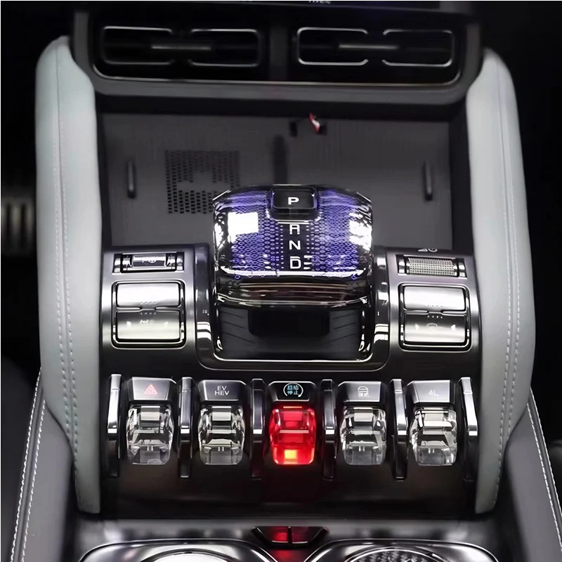 BYD Shark 6 Gear Shift Knob LED Decorative Cover - Image 2