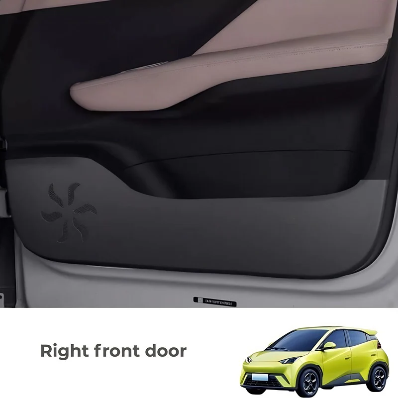 Door Anti Kick Protection Pad for BYD Atto 1/Dolphin Surf (4 pcs) - Image 5