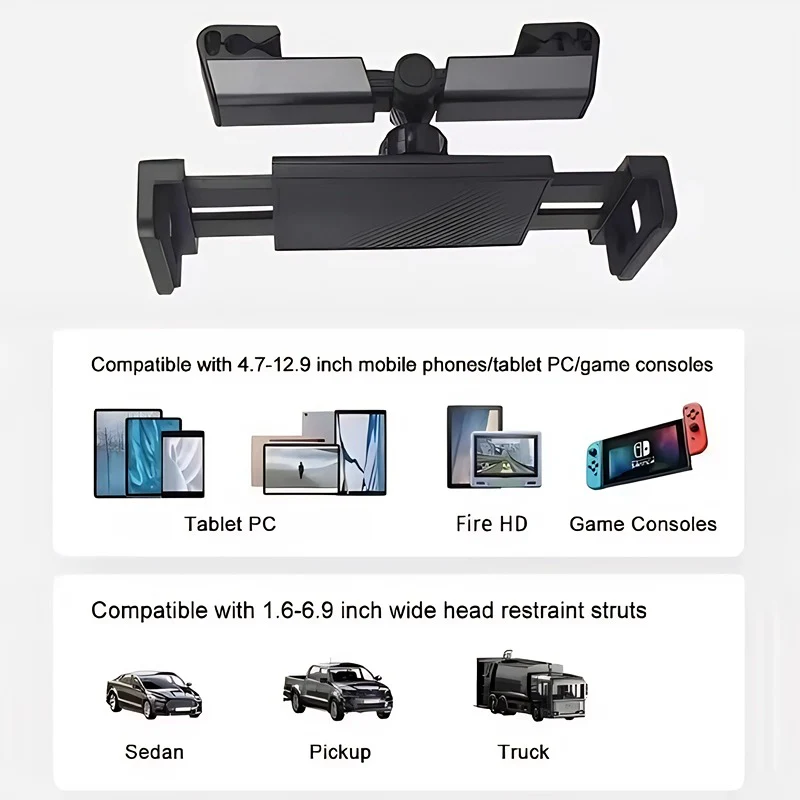 BYD Shark 6 Rear Seat Tablet Phone Holder - Image 8