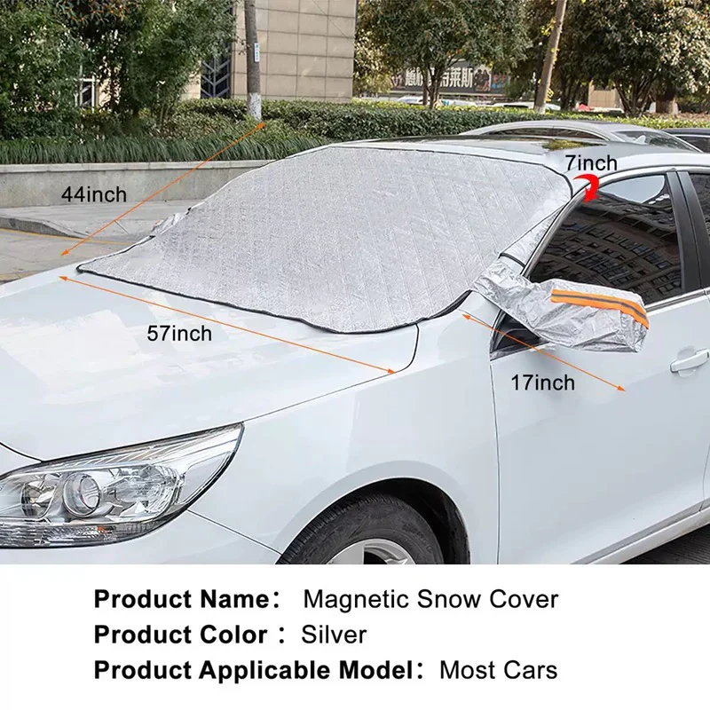 Car Windshield Snow Cover - Image 8