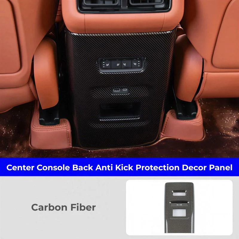 Center Console Back Anti Kick Protection Decor Panel for BYD Sealion 8/Atto 8 - Image 3