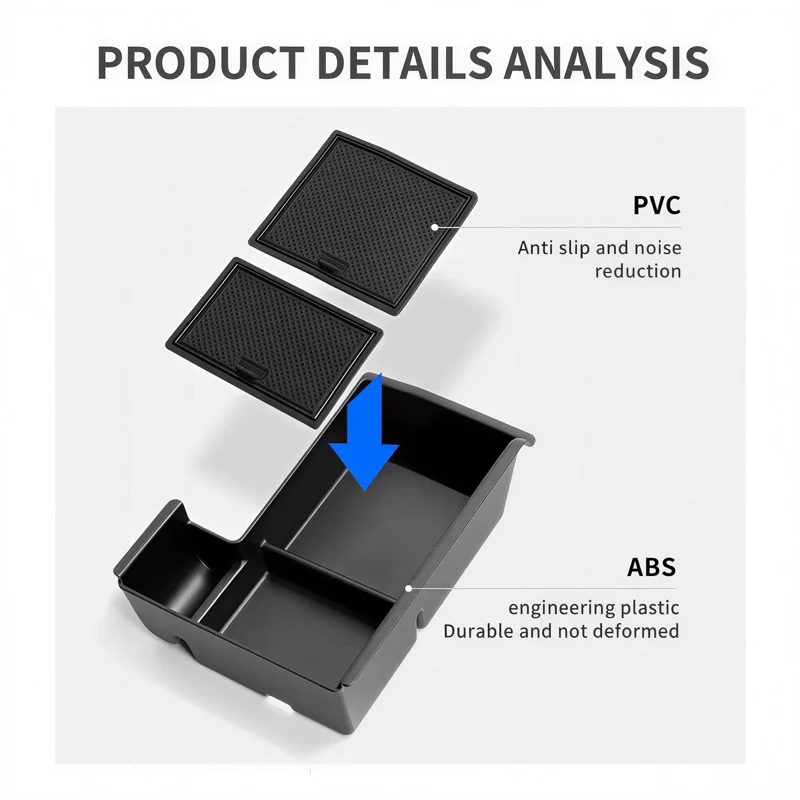 Center Console Organizer Tray for BYD Sealion 6/Seal U - Image 3