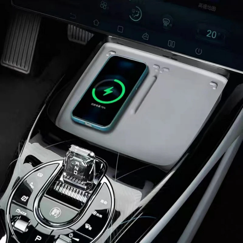 Center Console Silicone Pad for Wireless Charging Space - Image 4