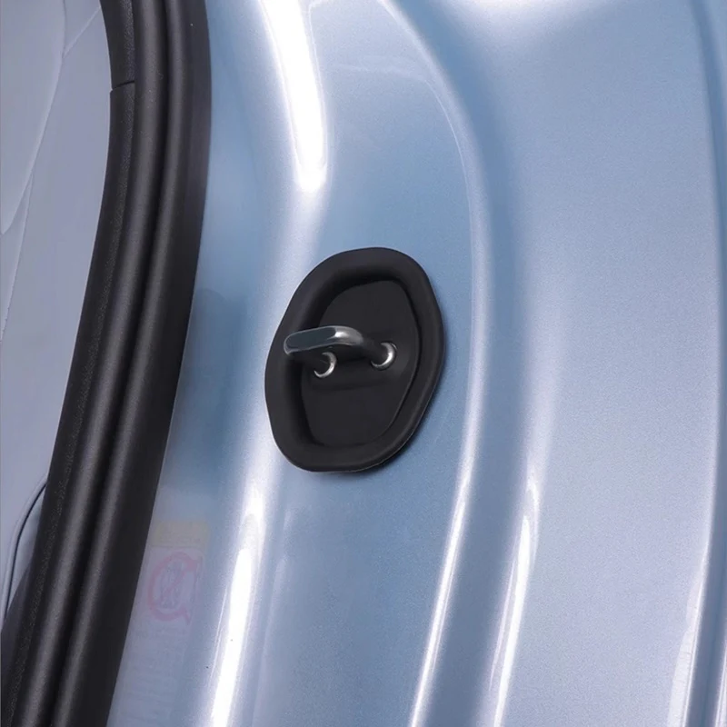 Cushion Silicone Door Lock Buckle Prot Cover for BYD (4Pcs) - Image 2