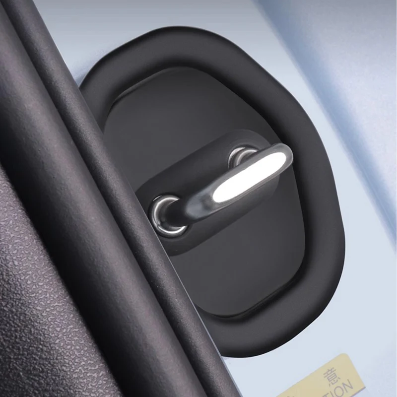Cushion Silicone Door Lock Buckle Prot Cover for BYD (4Pcs) - Image 3