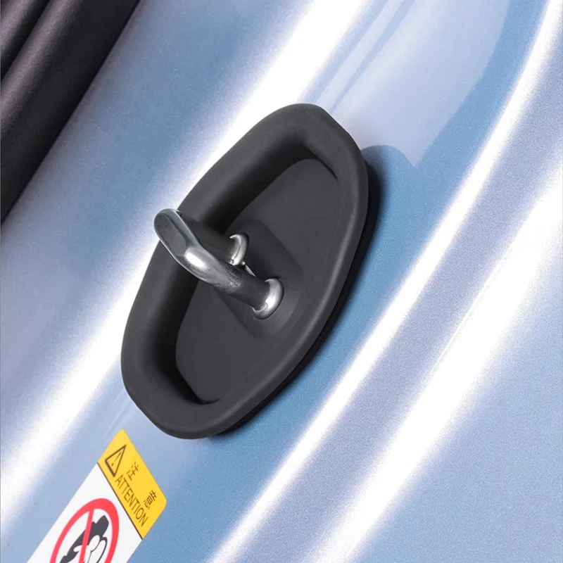 Cushion Silicone Door Lock Buckle Prot Cover for BYD (4Pcs) - Image 4