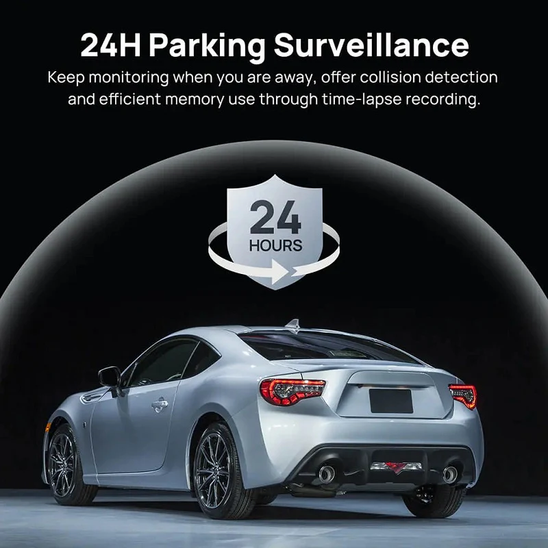 Dash Cam 3K HD with 2-Inch Screen, Supports 24-hour Monitoring - Image 3