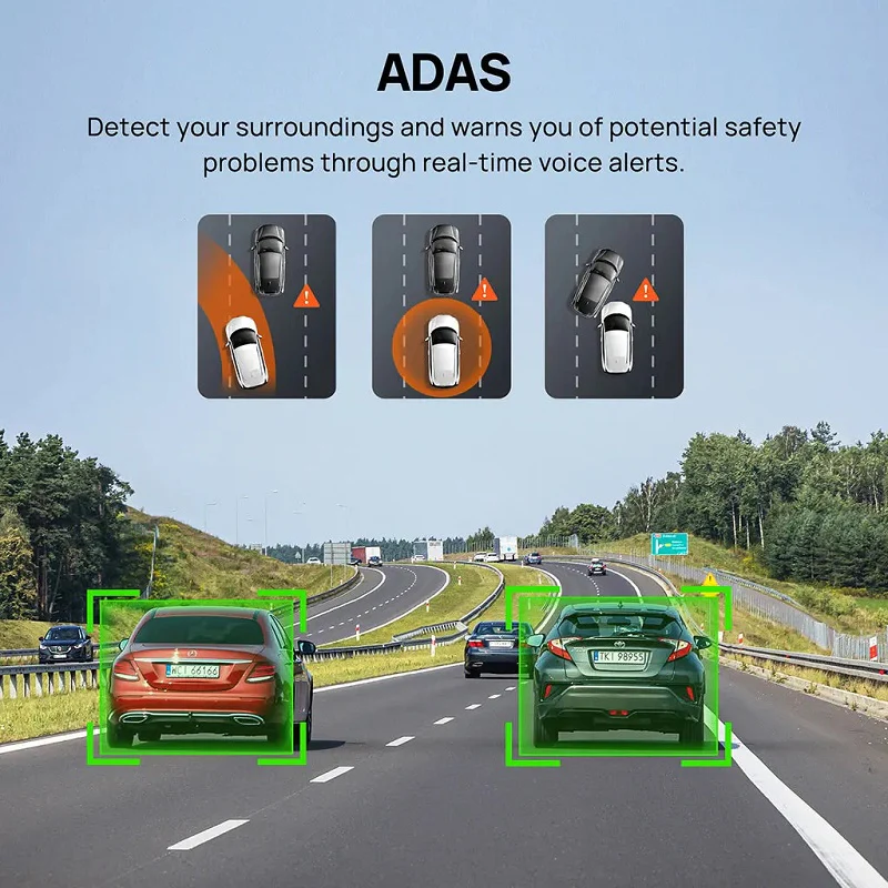 Dash Cam 3K HD with 2-Inch Screen, Supports 24-hour Monitoring - Image 6