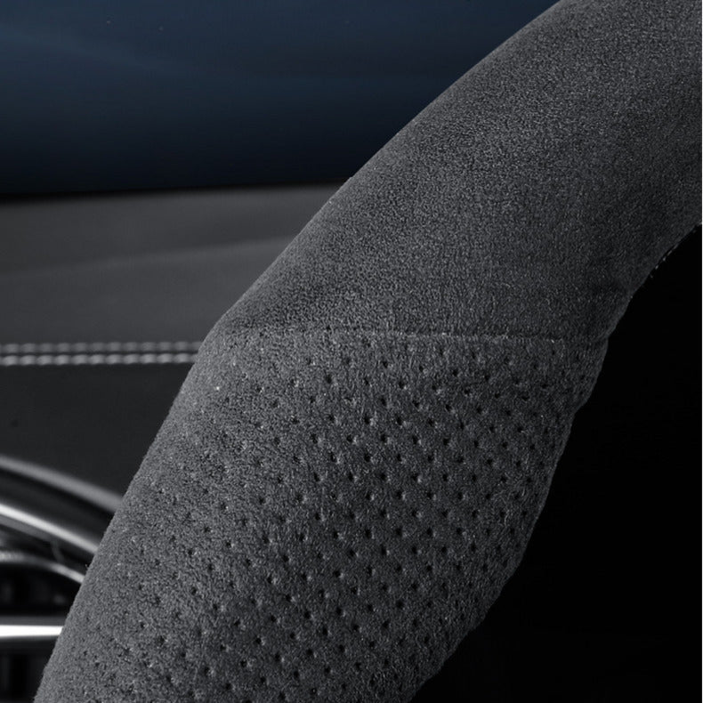 Genuine Alcantar® Steering Wheel Cover for BYD Seal - Image 9