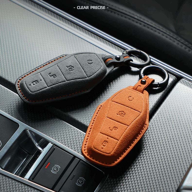 Genuine Alcantara® Key Holder for BYD - Image 2