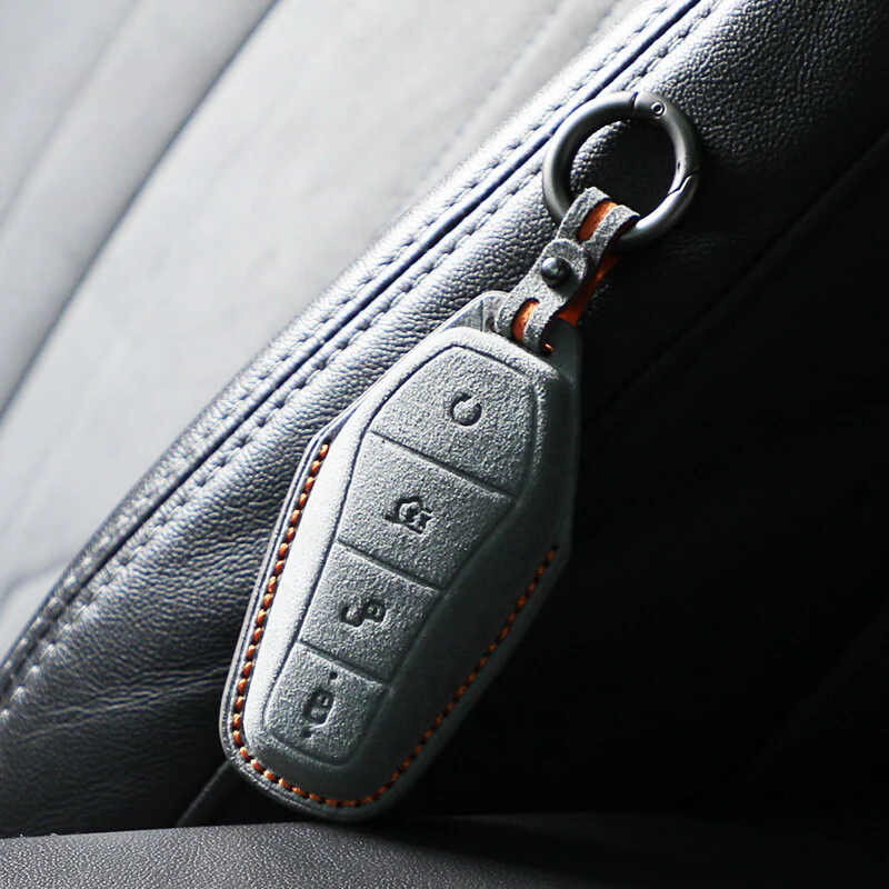 Genuine Alcantara® Key Holder for BYD - Image 3