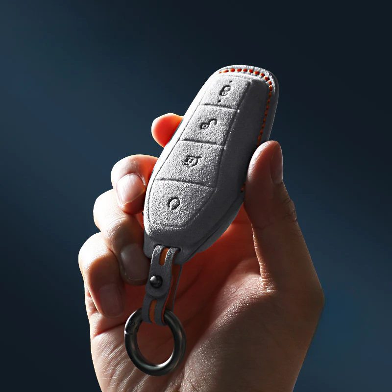Genuine Alcantara® Key Holder for BYD - Image 4