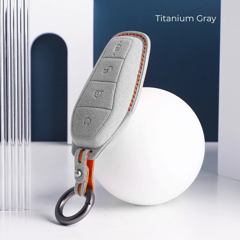 Genuine Alcantara® Key Holder for BYD - Image 6