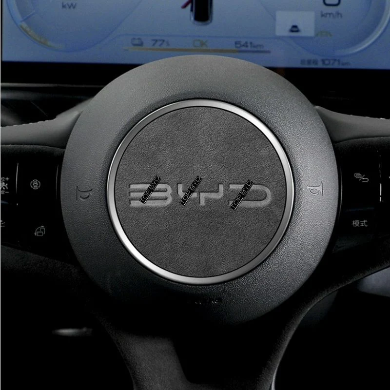 Genuine Alcantara Steering Wheel Sticker - Image 4