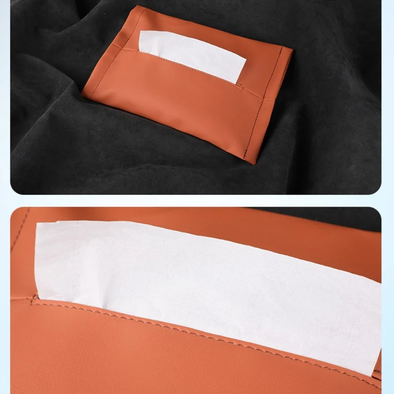 Microfiber Skin Leather Tissue Box for BYD - Image 11