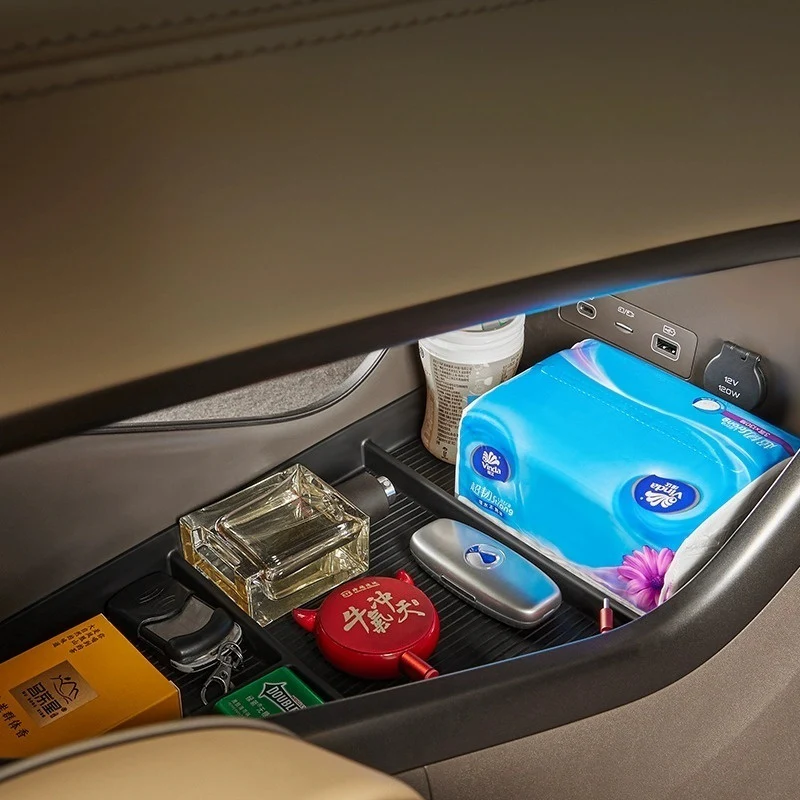 Lower Center Console Storage Box for BYD DENZA D9 - Image 2