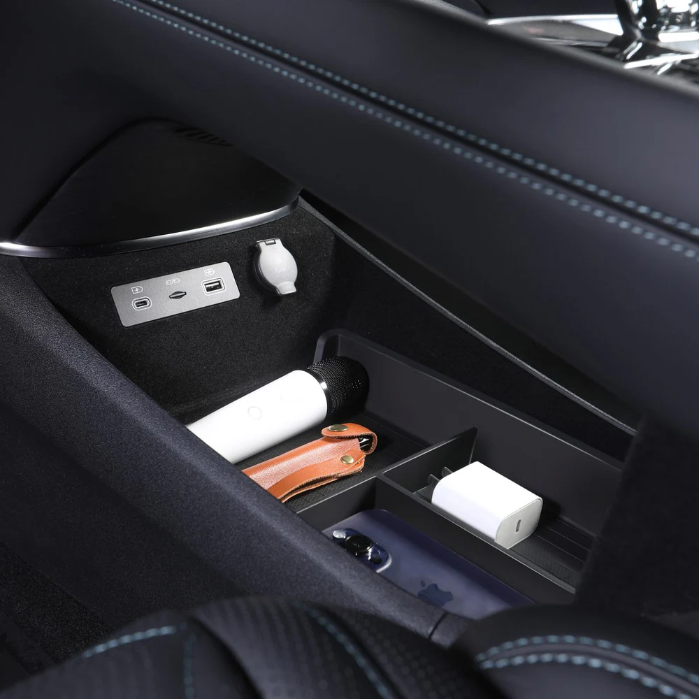 Lower Center Console Storage Box for BYD Sealion 7 - Image 3