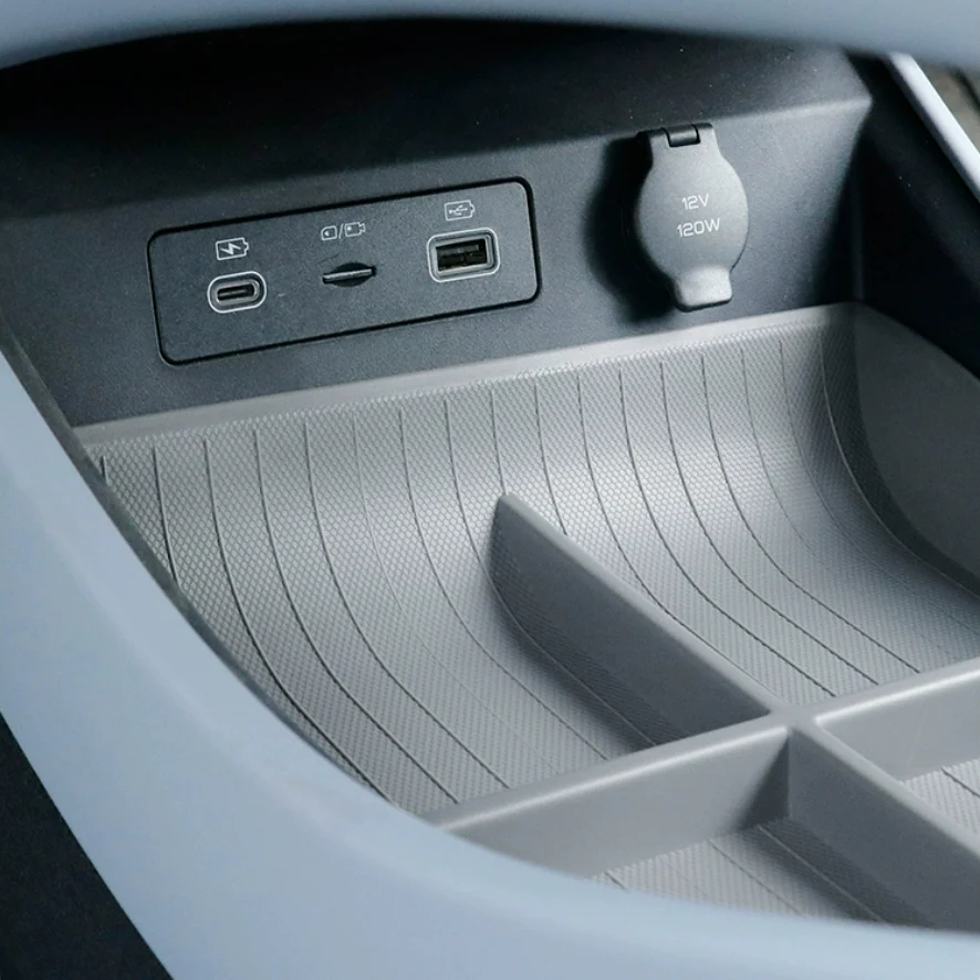 Lower Center Console Storage Box for BYD Seal - Image 5