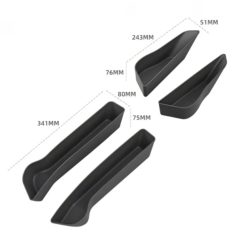 Lower Door Storage Box for BYD Atto 3 EVO (4 Pcs) - Image 7