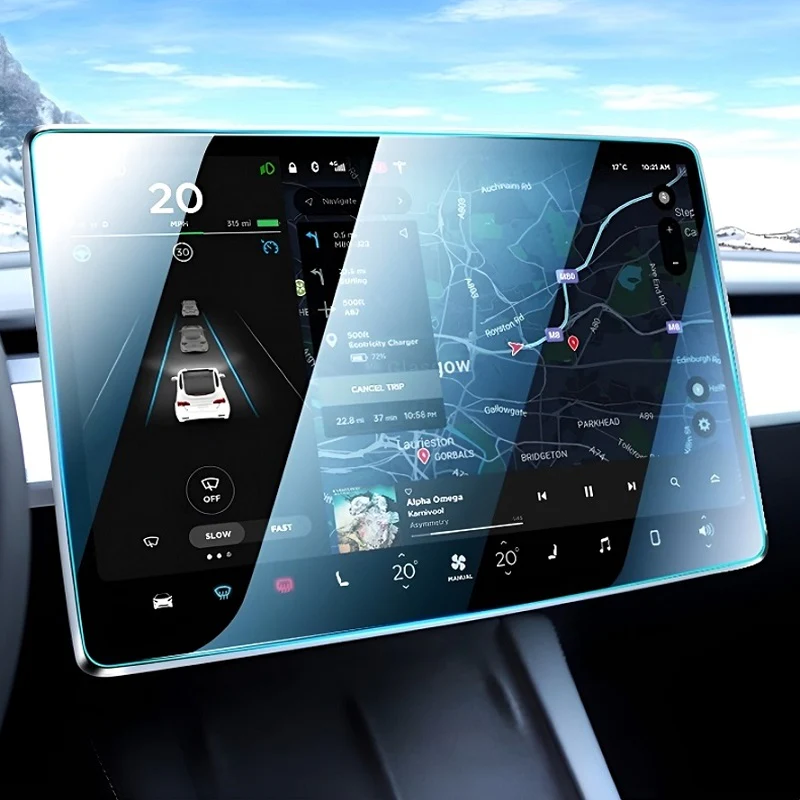 Navigation Touch Screen Protector for BYD DENZA D9 - Image 3