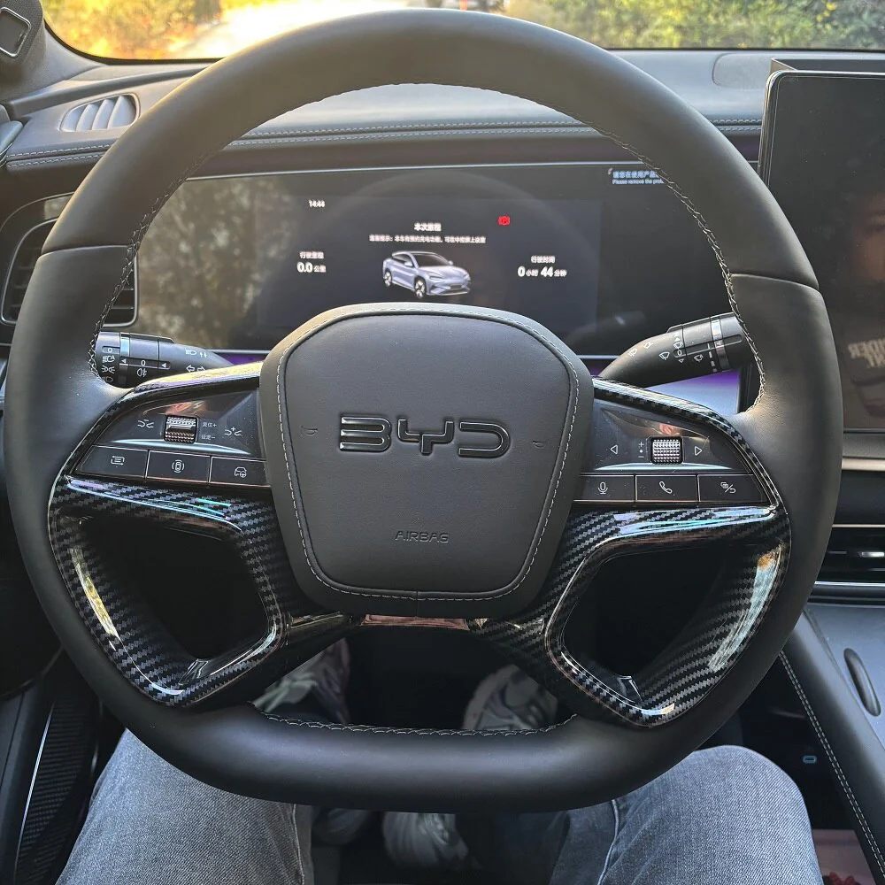 Quality Steering Wheel Cover for BYD Sealion 7 - Image 3