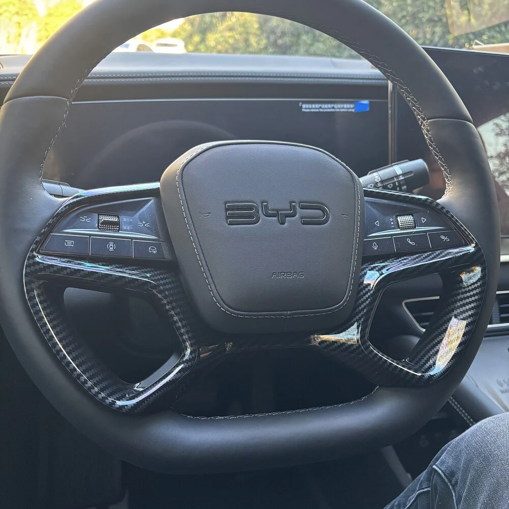 Quality Steering Wheel Cover for BYD Sealion 7 - Image 4