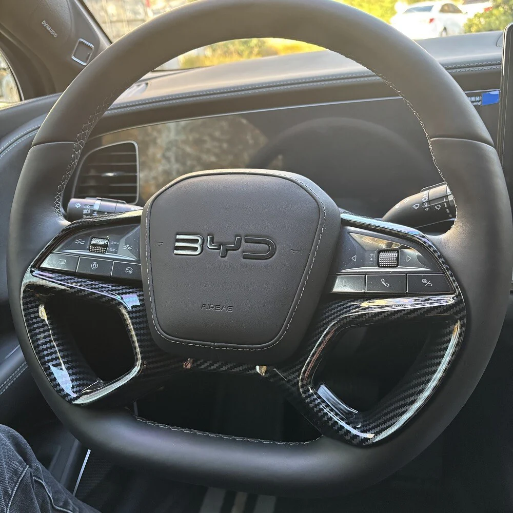 Quality Steering Wheel Cover for BYD Sealion 7 - Image 5