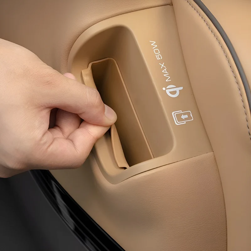 Second-Row Seat Side Wireless Charging Protective Pad for DENZA D9 - Image 11