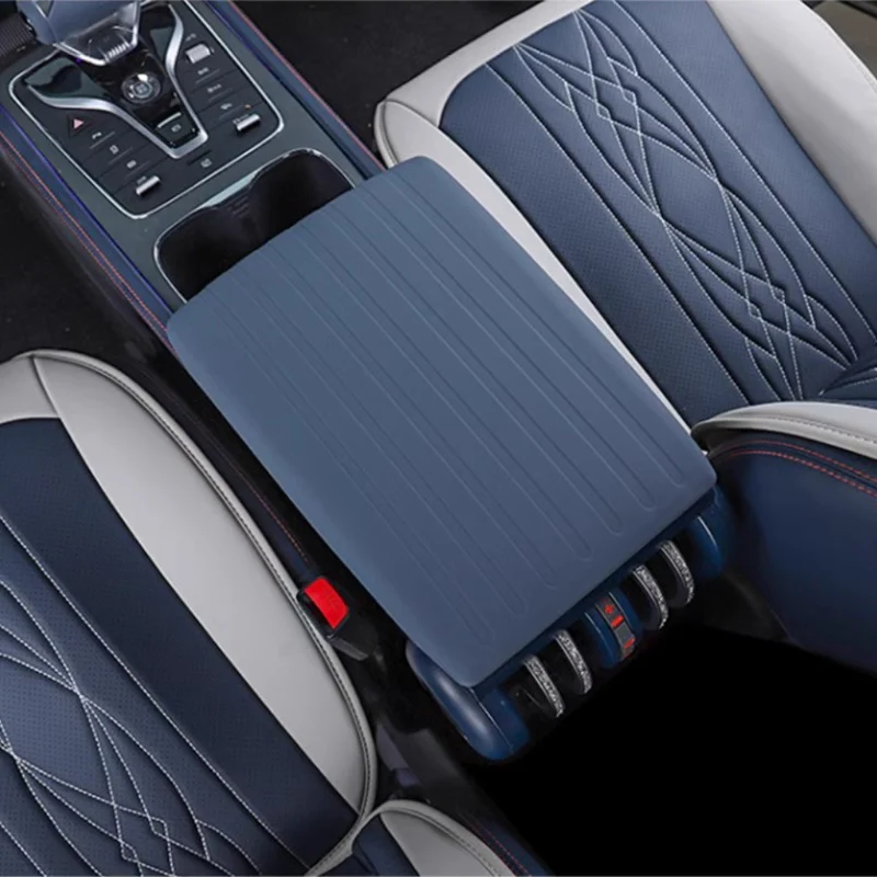 Silica Gel Gear Shift Collars Armrest Box Cover for Atto 3 - Image 2