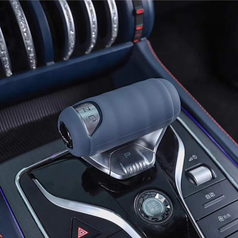 Silica Gel Gear Shift Collars Armrest Box Cover for Atto 3 - Image 3